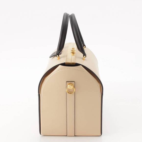 Louis Vuitton 25 Handbag Ivory Leather 2way M53133 Speedy Doctor - Picture 1 of 10